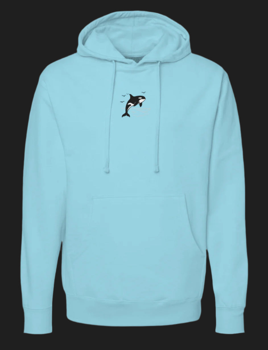 Pure Adventure Hoodie Orca Edition