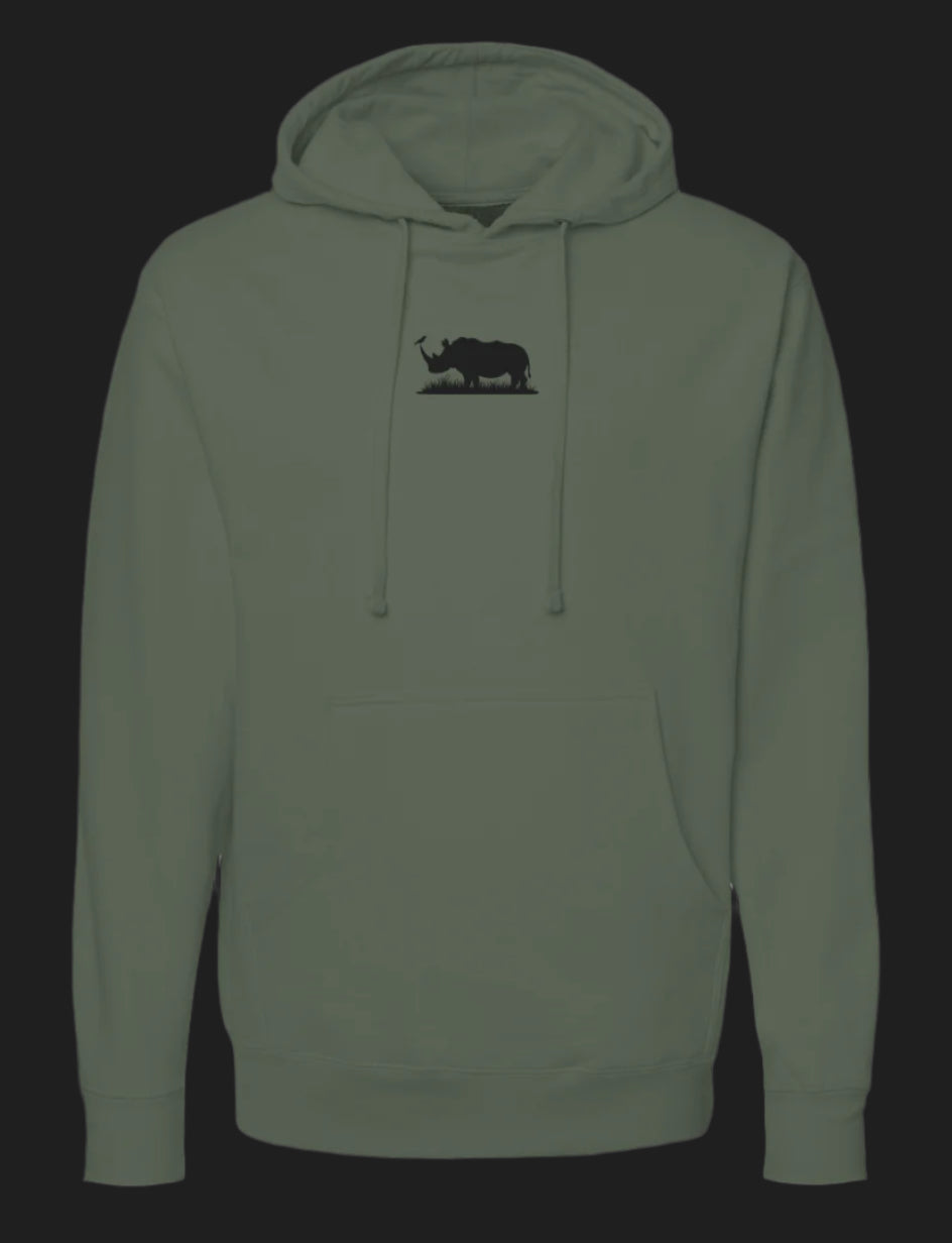 Wilderness Midweight Hoodie - Rhino Edition