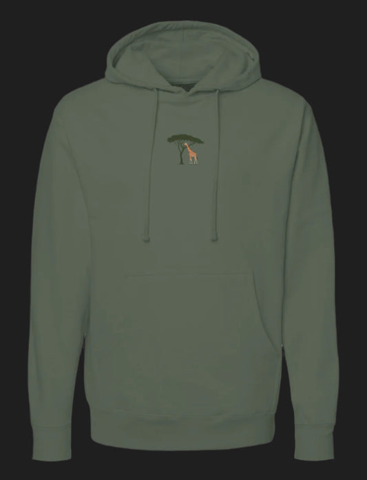 Pure Adventure Hoodie Giraffe Edition