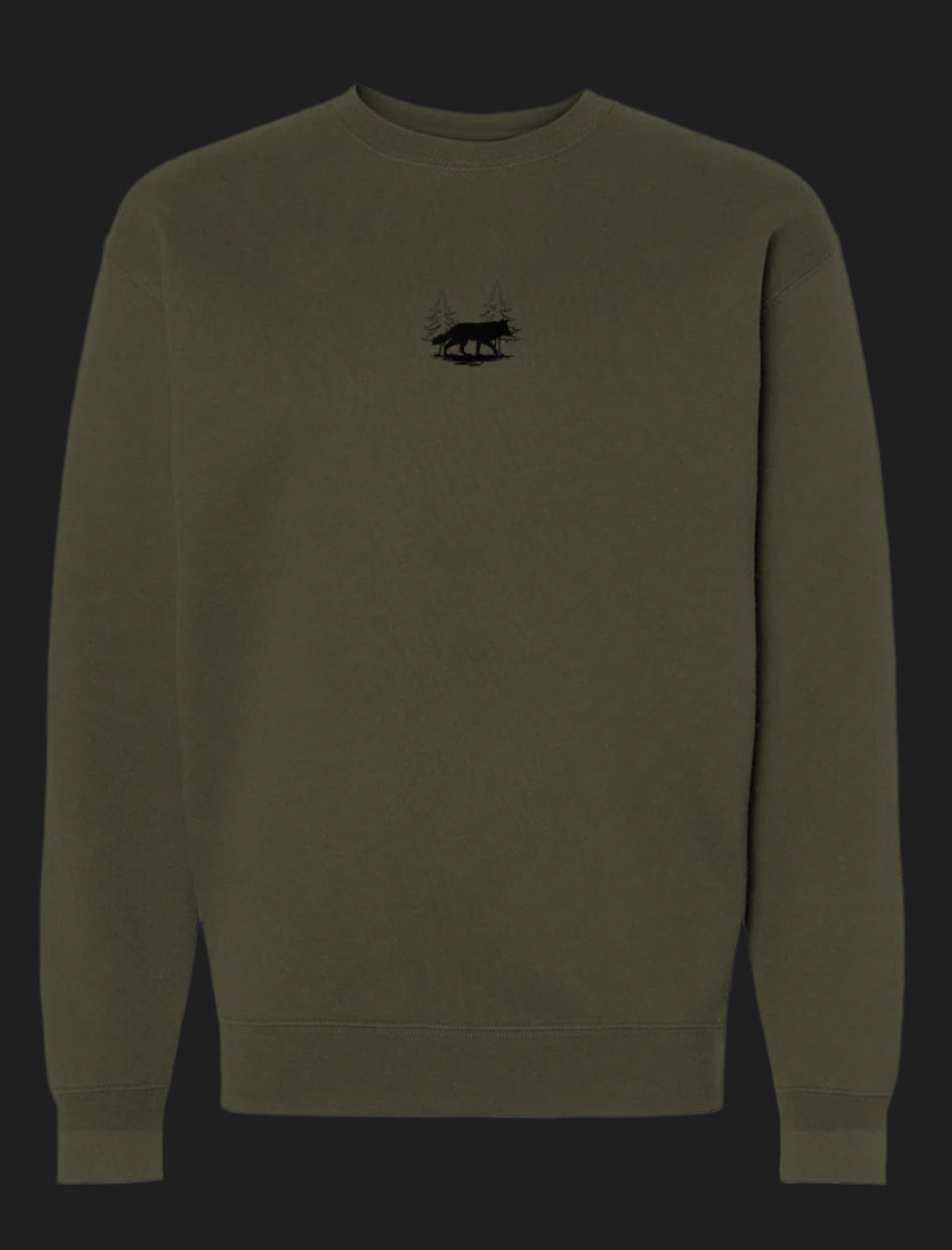 Alpine Crewneck - Wolf Edition