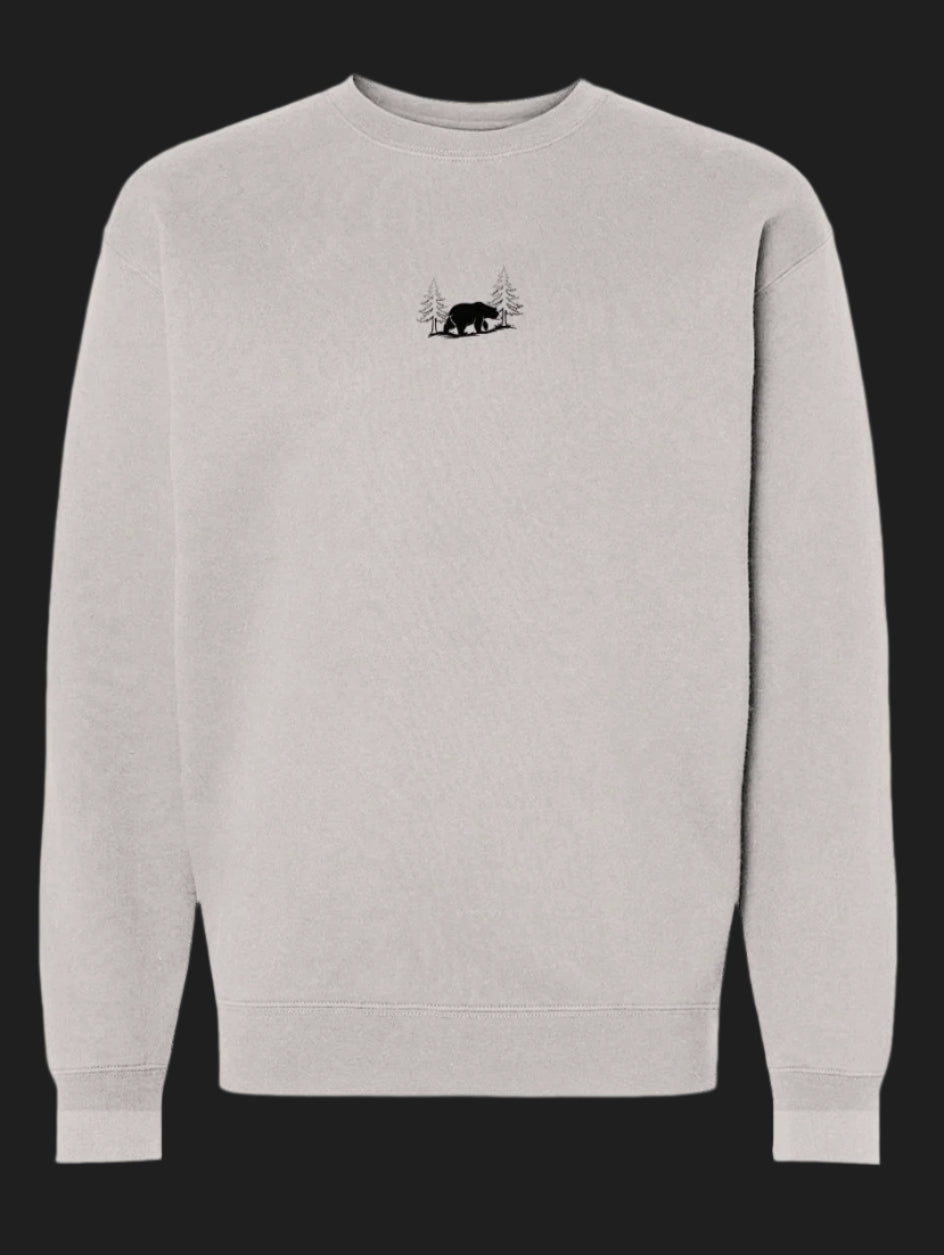 Alpine Crewneck - Black Bear Edition