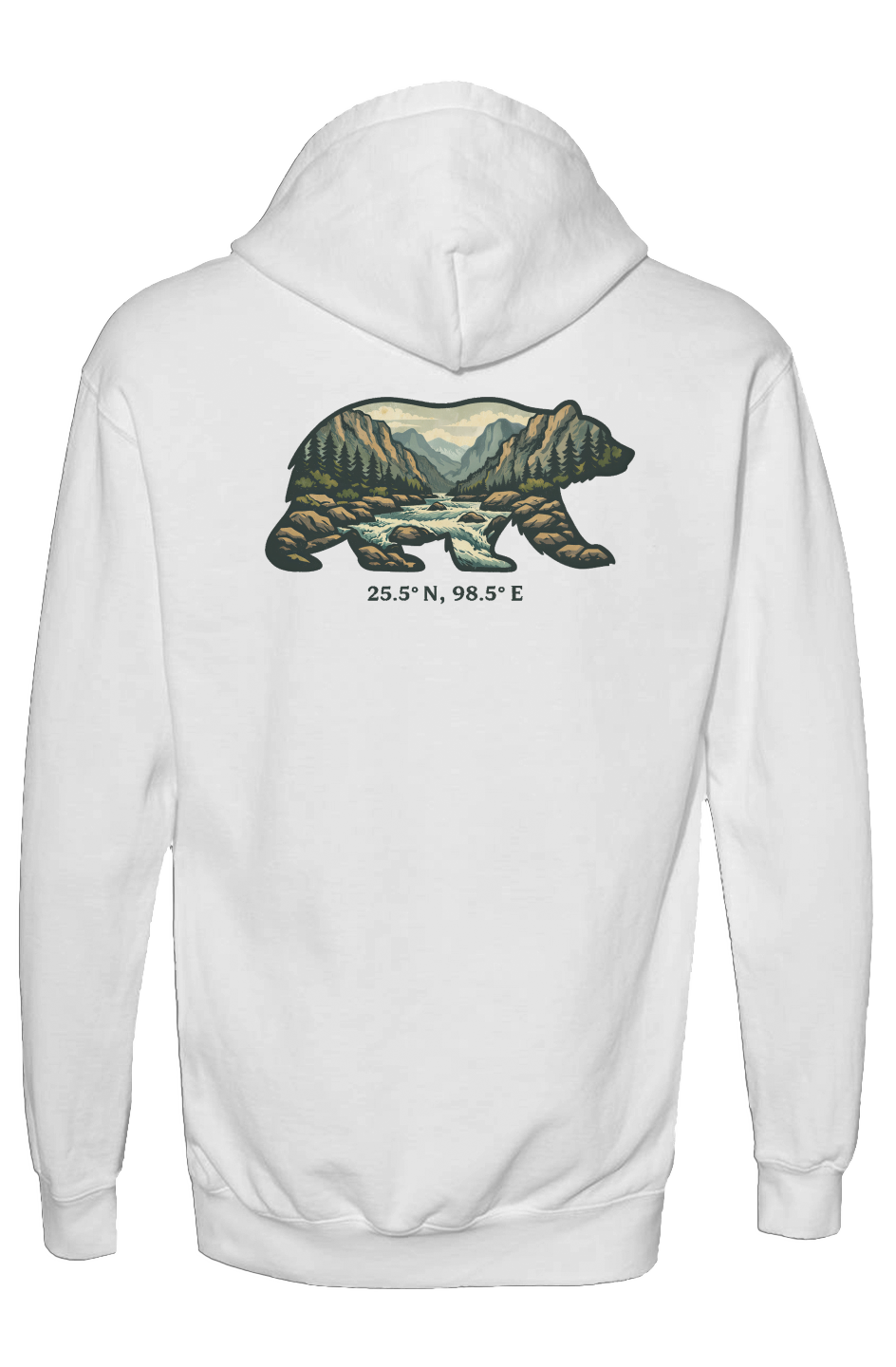 Garment-Dyed Hooded Sweatshirt