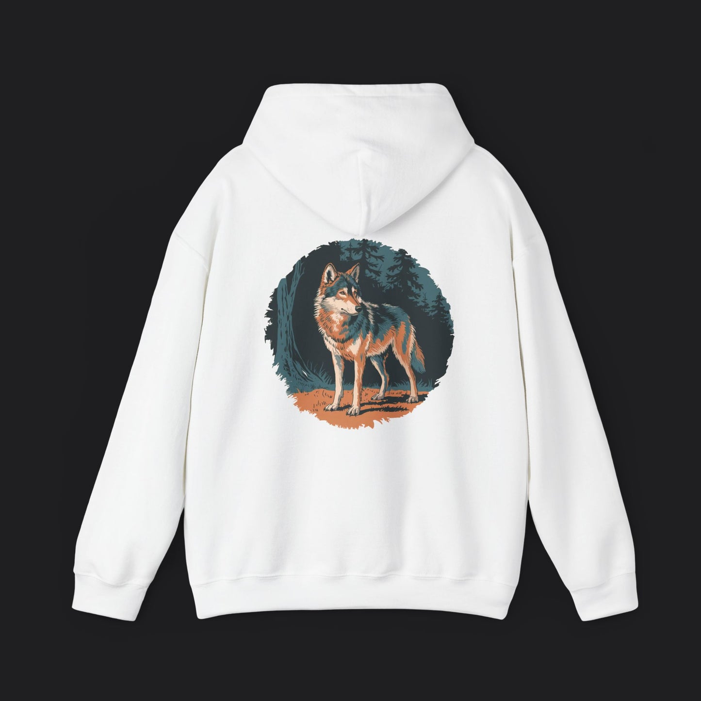 Red Wolf Hoodie