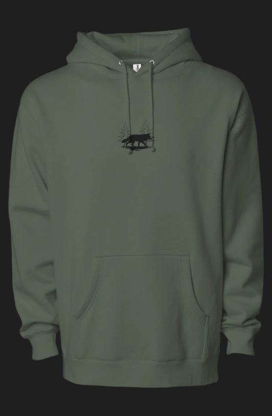 Evergreen Heavyweight Hoodie - Wolf Edition